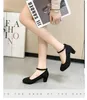 Scarpe eleganti pompe della moda da donna donna dolce con tacchi alti spessi tacchi alla caviglia gregge piattaforma femminile da donna calzature da donna