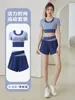 Active Shirts Versatile Yoga Ensemble MoistureWicking Pilates Top Breathable Athletic Coord Chic Short Sleeve Workout Gear