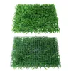 Dekorative Blumen 40 60 cm künstlicher Plastik Rasengrün-Graspflanzen Mat Home Shop El Ourdoor Gartengrüne Wand-Hedge Zaundekoration