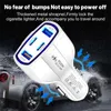 TE-P49 53W USB PD Dual Port Car Charger быстро зарядка PD Quick Charge 3.0 USB C Car Thone Adapter для iPhone