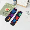 Herrensocken für immer Farb -Knöchel -DND -Spiel Unisex Streetstyle Nahtloses gedrucktes lustiges Geschenk mit niedriger Socke