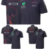 Novo novo F1 F1 Formula 1 Summer Mangas curtas Fã de corrida personalizado PLUS TAMANHO RÁPIDO DO SECO DO