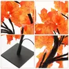 Dekorativa blommor upplyst träd Artificial USB Powered Maple Shape Centerpiece For Table