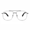 Solglasögonramar Xbora Ultra -Light Titanium Eloy Trend Eyeglasses Frame Retro Double -Beam Men's Women's Recept Optical Glasses