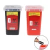 BLADE BARBERSHOP BLADE RECYCLING BOX Salon Mini Trash Can Razor Blade Disposaling Case Spruring Needle Trash Collector