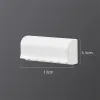 Heads Punchfree Wallmounted Toothbush massief wit stofdichte plastic houder badkamer paar ruimte milieuvriendelijke afvoeropslagrek