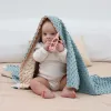Ensembles de couverture de bébé enlecene douce Swaddding serviette de serviette de coton de la couette de coton Swaddle Enveloppe de lit de berceau de berceau