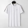 Men's Polo Shirt Designer de algodão masculino Manga curta Casual Brand Brand Men todos os dias Casual Desgas