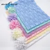 Blankets 3Pcs In A Lot150 80cm Lace Wrap Handband Born Pography Prop Accessories Infant Fotografie Hammock Swaddling Women Shawl