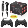 Consoles GD10 S Console de jeu vidéo Intégrée 40000 Retro Handheld Game Player Console Controller Controller TV Game Stick 4KHD pour PSP / GBA