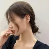 Boucles d'oreilles 2023 Nouvelle Corée Charme à la mode Perle Perle Perle Clip de boucle d'oreille pour femmes Faux Piercing Os Bijoux Chaped Bijoux Accessoires en gros