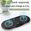 Chargers 2 in1 25W Wireless Charger Mat For Galaxy Watch 5 4 Active 2 1 Samsung S22 Ultra S21 S20 Note20 Z Flip 4 Fold 4 Fast Chargers