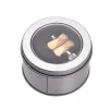 Sassofono Muslady Regolazione a vite singola Fissatener Clip Compact Sax Ligature per Tenor / Alto / Soprano Bunchino sassofono