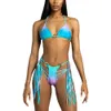 Nieuwe Fringe Swimsuit Bikini Bikini Split Body Bikini Swimsuit voor vrouwen