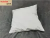 Kudde 10st/parti sublimering av tom kudde för värmeöverföring Tryck på Hine Polyester Peach Skin Pillow Cover 40*40 cm