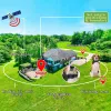 CHARTS GPS Wireless Dog Fence Rechargeble Outdoor Pet Electronic Fencing Device For Dog Training Collar Waterproof 100 ~ 3280 ft