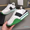 Designer Classic Mens Casual Chaussures masculin simple Tendance Coumor Couleur Design Green non-glip-glissement Sole des hommes