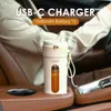 Juicers Blender portatile Macchina per spremitura elettrica con 10 lame in acciaio inossidabile USB Mini di frutta fresca ricaricabile