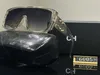 Óculos de sol de grife para homens homens Novo modelo óculos especiais UV 400 Letra de proteção Perna Double Beam Metal Frame Brands Outdoor Glass 6 cores com caixa