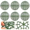 Flores decorativas Topiary Sphere Frame Flor Decor Greenery Decor Ball Ball Rack