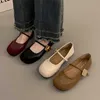 Sandaler Vintage Rubber Slipper Mule Lady Fashion Flat Shoe Summer Travel New Loafers Womans Sandal Buckle Sliders Leather Slide Beach Casual Shoes Designer Sandale