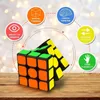 Вечеринка одолжение 10/12шт 3х3 Magic Cube Kids Kids Birthday Toys Toys Speed Speed Cubes Puzzer Образовательные услуги подарки подарки подарки