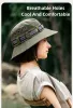 Accessories 2023 Men Women's Vacation Mountaineering Sun Protection Foldable Embroidered Letters Fishing Hat Bandage Print UPF50+ Unisex