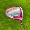 Damesgolfclubs Volledige set S-07 4 Star Golfset Driver Woods Iron Putter 10,5 l Flex met grafietas met headcover