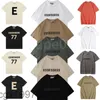 Fashion Brand Mens T Shirt Glued Letter Pattern Short Sleeve Leisure Loose Womens T-Shirt High Street Couple Clothing Top S-XL