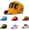 2020 Nya kvinnor Baseball Caps Hats NY Snapback Caps Cool Hip Hop Hats Cotton Justerbara Caps Summer Sun Shade Hats7748592