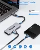 Hubs USB C Station d'accueil pour ordinateur portable USB 3.0 4K HDMI 100W PD pour le livre Lenovo Thinkpad HP Dell Samsung S9 S10 Type C Hub