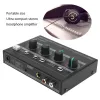Stativ hörlurarförstärkare 4Kanal Ferroalloy Mono/Stereo Monitor Set AMPI4 (100240V) Laddningsbar hörlurarförstärkare