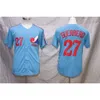 Football Jerseys Baseball Jersey Expo Team Montreal 8# 27# Men's Embroidered Fan Edition Elite