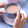 Tazze caffè in vetro grande grano biodegradabile tazza di plastica tazza per il latte d'acqua succo di tè che beve facilmente da pulire