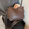 Torba Kamienna Wzór Woman PU skórzane torby 2024 Diehe marka damska flapa na ramię vintage małe plecak crossbody