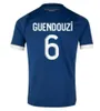 2023 /24 Maillot Marsiglia di Maglie da calcio Cucina di Gundouzi Alexis Payet Clauss camicie da calcio uomini bambini veretout sotto om olimpique vitinha fan