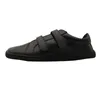 Chaussures décontractées Tipsietoes2024 Automne Sneaker en cuir pieds nus pour femmes et homme avec une semelle douce plate
