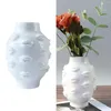 Jarrones en jarrón ornamental abstracto escultura de adornos en el hogar