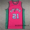 Men Jersey Spurs Duncan Robinson bordou o traje esportivo de basquete bordado para e mulheres jovens