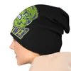 Bérets Cool Vegan Power Bonnet Hats Street Street Knit Hat For Men Femmes Féommie Hiver Powered By Plantes Capes de gabarits Skullies