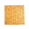 Kudde cool sommarstol matta mahjong form hög ventilation kylstol täckning kontor sömnförsörjning fyrkantig bambu hem