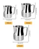 Roestvrijstalen melkschuim pitcher professionele melk pitcher kruik espresso koffiebarista ambachtelijke cappuccino frother crème cup 240410