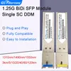 Gigabit SC BIDI SFP Module 3/10/20/40/100km 1000Mbps Mini GBIC Fiber Optical Transceiver Compatible Mikrotik,Cisco,TPlink Switch