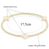 Strands Vlen Cross Charm Bracciale per donne Gioielli elastici 18 k perle placcate oro braccialetti Dievi Pulseras Femme