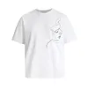 White T Shirt Men Fashion T-Shirts Summer Unisex Oversized Print Streetwear