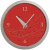 Wall Clocks Handmade 14.5" Vines & Dots Contemporary Body Quartz Clock Silver Battery Required Supports Blind Employment Ideal Home