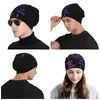 Berets League Battle Game Legends Arcane Skullies Beanies Caps Winter Warm Knit Hat Adult Jinx Monkey Graffiti Bonnet Hats