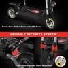 Powerful Electric Scooter 5600W 60V 38.4AH/28AH 11inch Off-Road 80KM/H