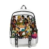 Bolsas Total de drama desenho animado Sacos infantis à prova d'água para meninos Backpack Backpack Backpack Primary School School Book Bag