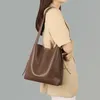 DRINALSTRING 2024 Spring i letnie ramię Messenger Bag Fashion Commuter Tote Advanced Bucket Kobiety duża pojemność